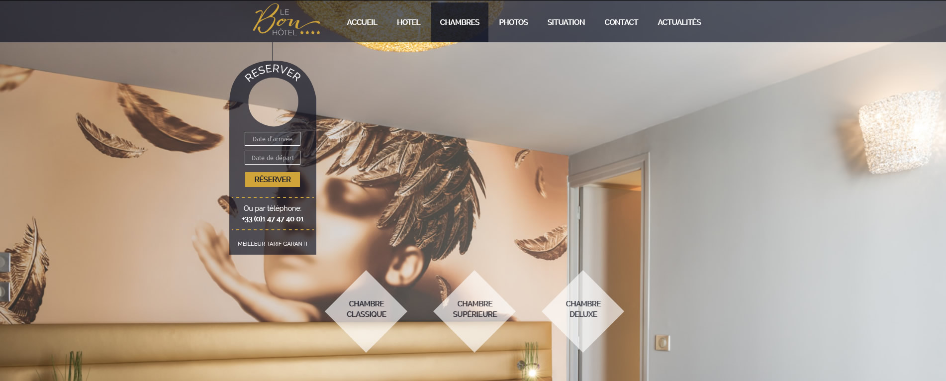 Le Bon Hotel page