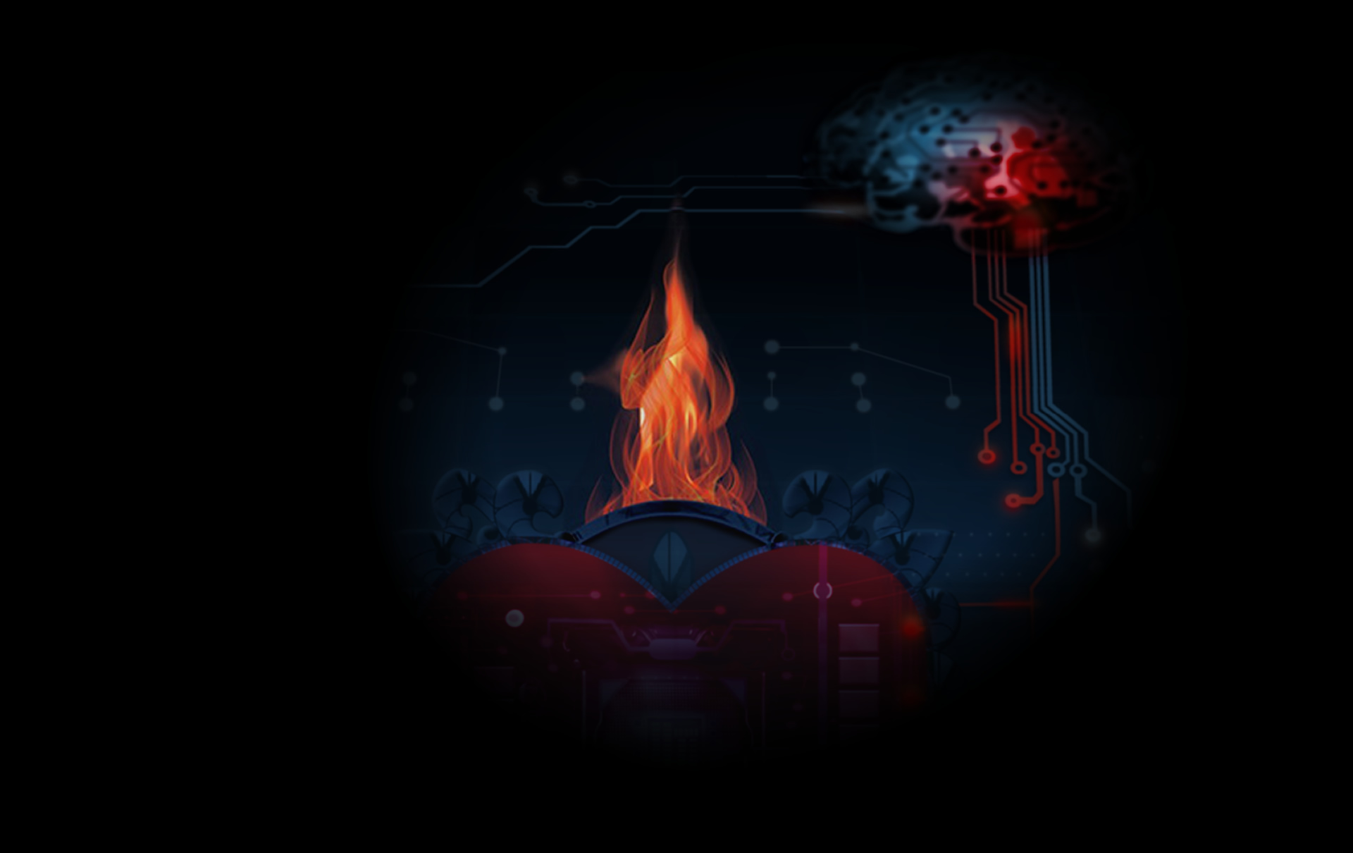 Polarities big flame