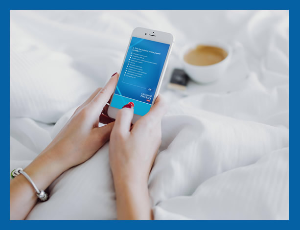 Quiz Pharma on phones